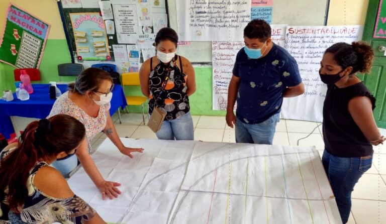 Comunidade quilombola do Igarapé Preto e gestores de projeto de pesquisa constroem roteiro de capacitação até dezembro